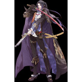 Sengoku Night Blood Oda Nobunaga Gradient Purple Cosplay Wig