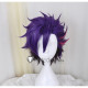 Tsukiuta Six Gravity Mutsuki Hajime Purple Cosplay Wig