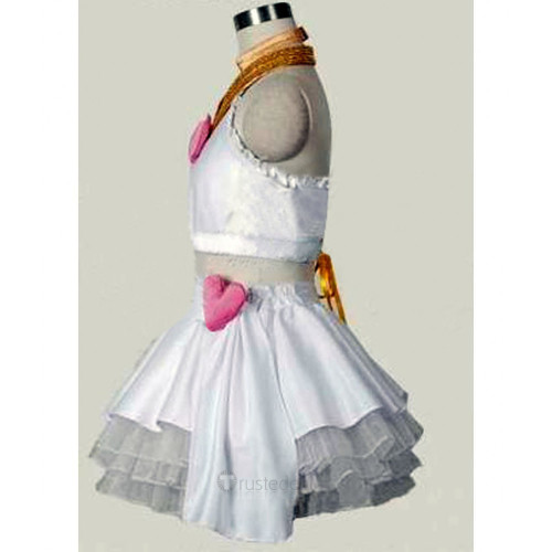Panty and  Stocking with Garterbelt Panty Anarchy White Angel Cosplay Costume