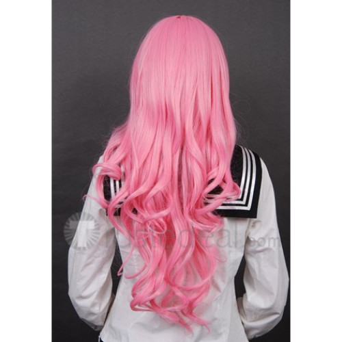 Baka to Tesuto to Shokanjuu Himeji Mizuki Pink Cosplay Wig