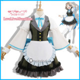 Love Live Sunshine Aqours Yoshiko Ruby Dia Hanamaru Riko Mari Ohara Maid Cosplay Costumes