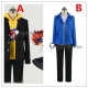 SK8 the Infinity SK∞ Reki Kyan Langa Hasegawa Black Coat Yellow Hoodie Blue Cosplay Costumes