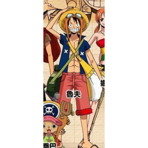 One Piece Film Strong World Luffy Cosplay Costume