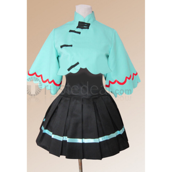 Vocaloid Luo Tianyi Blue and Black Cosplay Costume