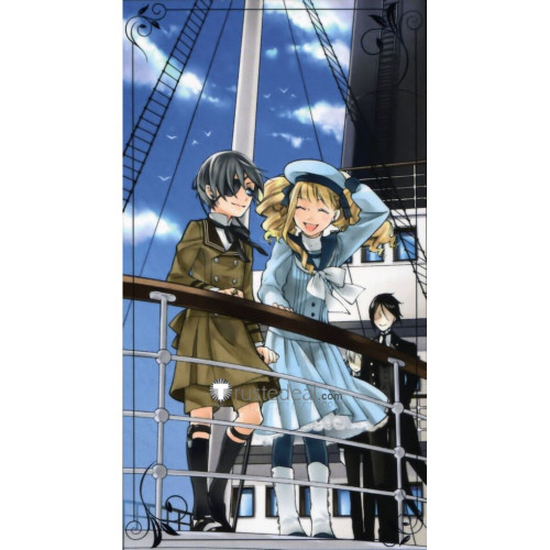 Black Butler Kuroshitsuji Book Of The Atlantic Elizabeth Blue Sailor Cosplay Costume