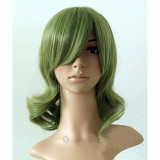 Puella Magi Madoka Magica Hitomi Shizuki Green Cosplay Wig