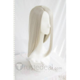 Yuri on Ice THE MOVIE ICE ADOLESCENCE Victor Viktor Nikiforov Young Long Ponytail Gray Lace Front Cosplay Wig