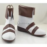 Digimon Adventure DigiDestined Mimi Tachikawa White Brown Cosplay Shoes Boots