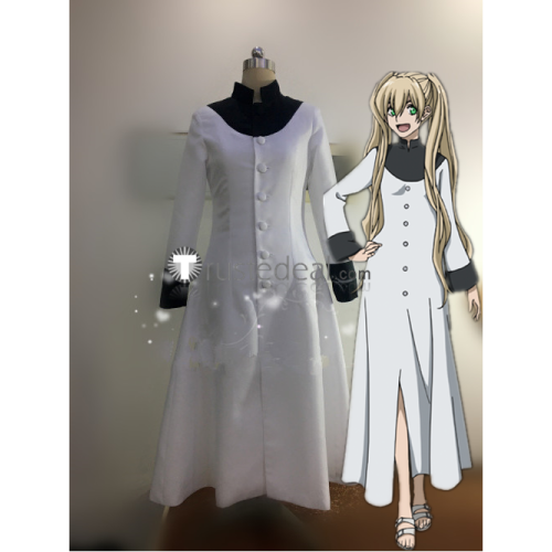 Kekkai Sensen Blood Blockade Battlefront White Cosplay Costume