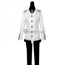 Tokyo Ghoul Re Season 3 Tooru Mutsuki Quinx CCG Uniform White Cosplay Costume