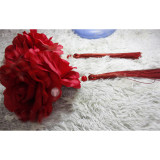 Hetalia Axis Powers Taiwan Red Head Flowers Cosplay Accessories