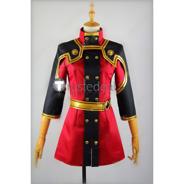 Sword Art Online SAO Movie Ordinal Scale Lisbeth Silica Cosplay Costume
