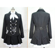 Vocaloid Secret Police Kagamine Rin Black Cosplay Costume