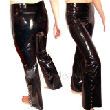 Black Latex Skin-tight Trousers (RJ-98)