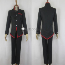 Monogatari Koyomi Araragi Naoetsu Private High School Black Uniform Cosplay Costume