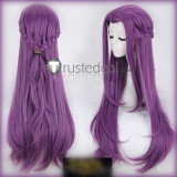 Code Geass Cornelia li Britannia Purple Braids Cosplay Wig