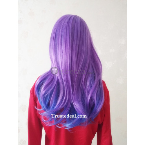 League of Legends LOL Star Guardian Janna Purple Cosplay Wig