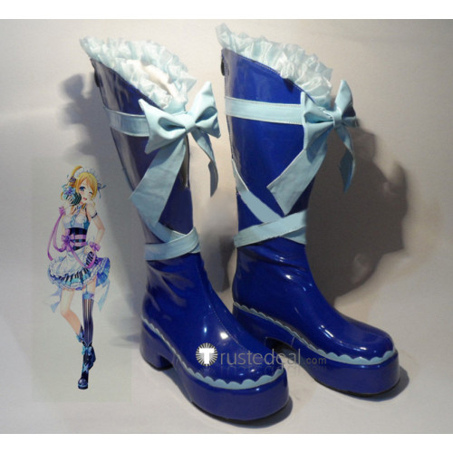 Love Live Ayase Eli Valentine's Day Maid Cosplay Boots Shoes