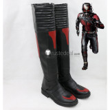 Marvel Comics Ant-Man Scott Edward Harris Lang Black Cosplay Boots