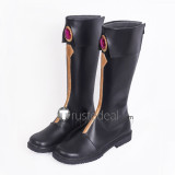 Fire Emblem Genealogy of the Holy War Arvis Black Cosplay Boots Shoes