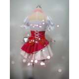 Mahou Tsukai Pretty Cure Asahina Mirai Cure Miracle Pink White Cosplay Costume