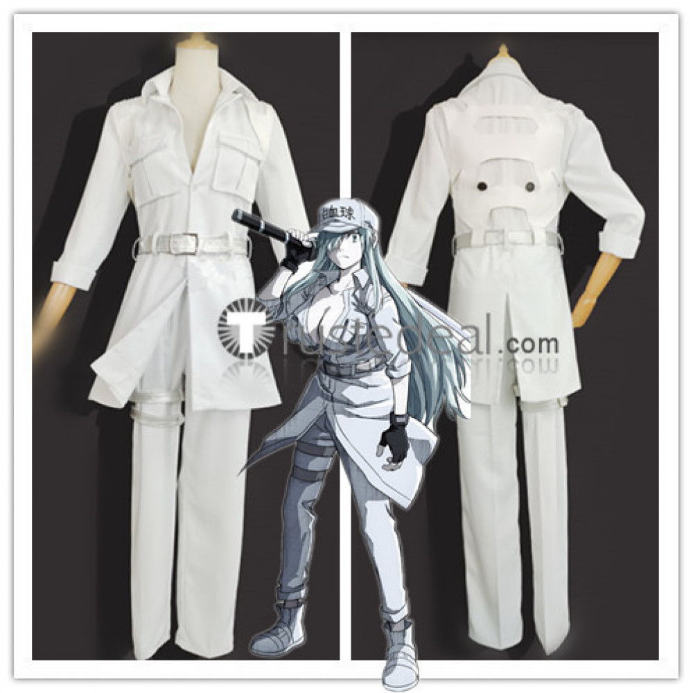 Akame ga Kill Esdeath White Black Cosplay Costume