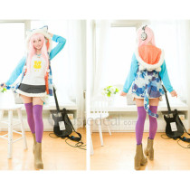 Super Sonico Sonico Cosplay Costume