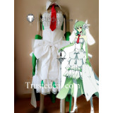 Pokemon Gijinka Gardevoir White Green Cosplay Costume