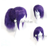Hunter X Hunter Machi Komacine Pink Purple Ponytail Cosplay Wigs