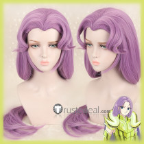 Saint Seiya Mu Purple Cosplay Wig