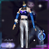 League of Legends LOL K/DA EP ALL OUT Akali KaiSa Ahri Evelynn Seraphine Cosplay Costumes