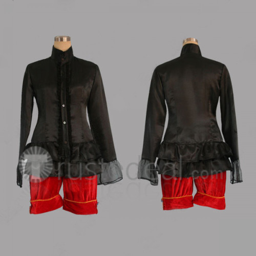 Black Butler Kuroshitsuji Ciel Phantomhive Manga Cover Red Cosplay Costume