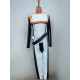 Durarara!! Assassin Vorona White Jumpsuit Cosplay Costume