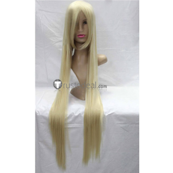 Inu x Boku SS Yukinokouji Nobara Long Blonde Cosplay Wig 2