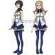 Eureka Seven Maggie Kwan Maeve McCaffrey Blue Cosplay Shoes Boots