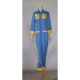 Digimon Frontier J.P. Shibayama Blue Jumpsuit Cosplay Costume