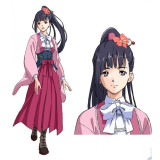 Koutetsujou no Kabaneri Ayame Pink Kimono Cosplay Costume