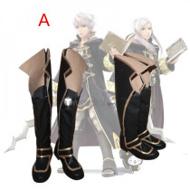 Fire Emblem: Awakening Avatar Robin Black Cosplay Boots Shoes