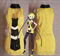 Pokemon Elesa Yellow Black Cosplay Costume