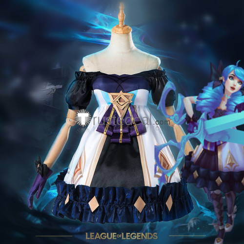 League of Legends LOL NEW Gwen Lolita Cosplay Costume