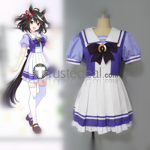 Uma Musume Pretty Derby Special Week Tokao Teio Silence Suzuka Purple School Sailor Uniform Cosplay Costumes