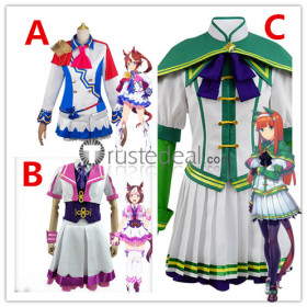 Uma Musume Pretty Derby Special Week Tokao Teio Silence Suzuka Race Outfit Cosplay Costumes