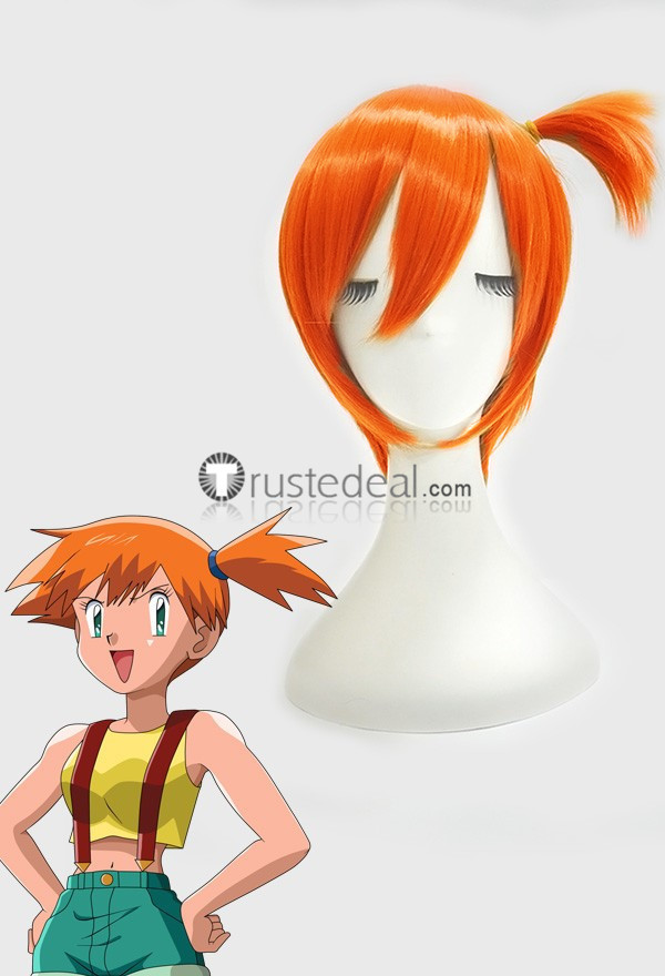 Pokemon Misty Orange Cosplay Wig
