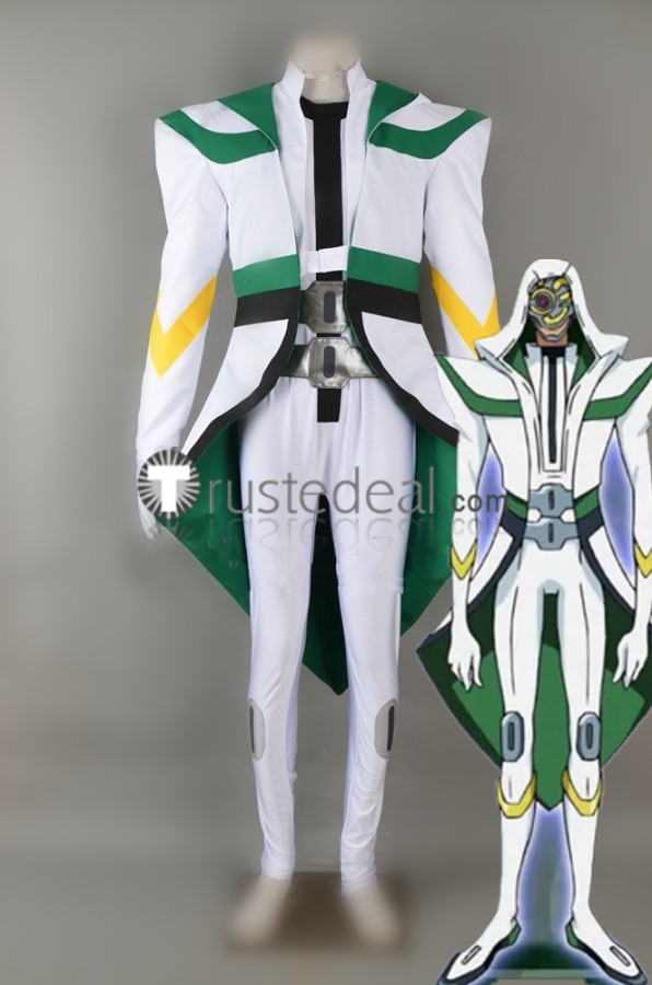 YuGiOh VRAINS Knights of Hanoi Specter Kiyoshi Kyoko White Cosplay Costume