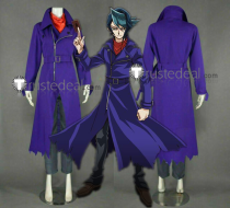 Yu-Gi-Oh! ARC-V Shun Kurosaki Purple Cosplay Costumes