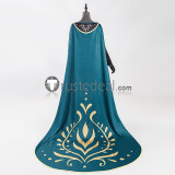 Frozen 2 Disney Cronation Queen Anna Gown and Daily Dress Cosplay Costume