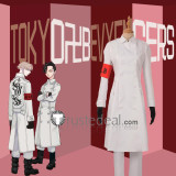 Tokyo Revengers Manjiro Sano Ken Ryuguji Hajime Kokonoi Koko Seishu Inui White Black Uniform Cosplay Costumes