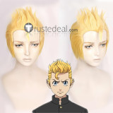 Tokyo Revengers Takemichi Hanagaki Manjiro Sano Mikey Keisuke Baji Ken Ryuguji Blonde Black Cosplay Wigs