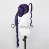 Street Fighter Rose Purple Cosplay Wig