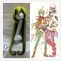 Ao no Exorcist Amaimon Genderbend Female Green Long Cosplay Wig